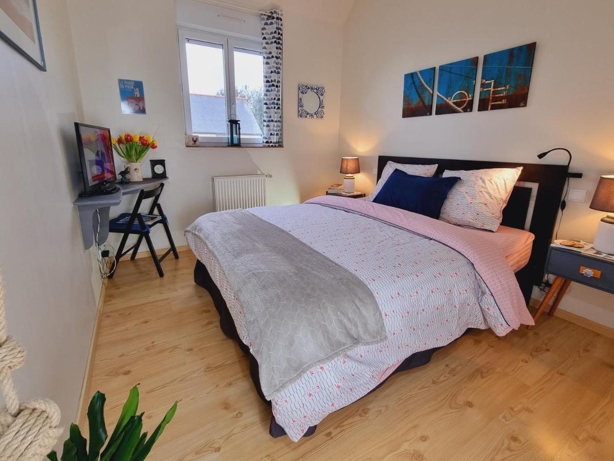 Chambres d'hôtes Le Clos de la Baie Paimpol Habitación foto