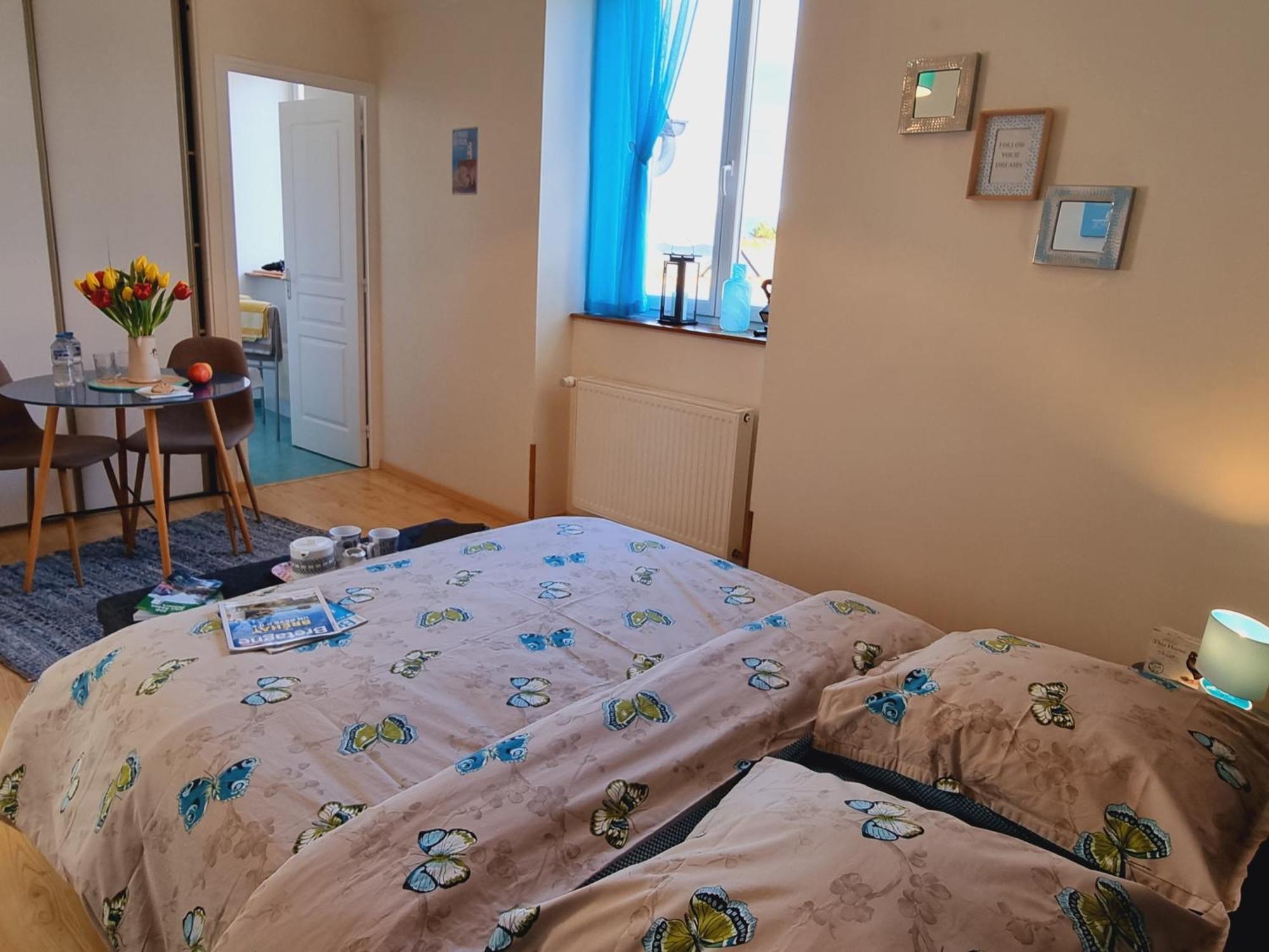 Chambres d'hôtes Le Clos de la Baie Paimpol Habitación foto