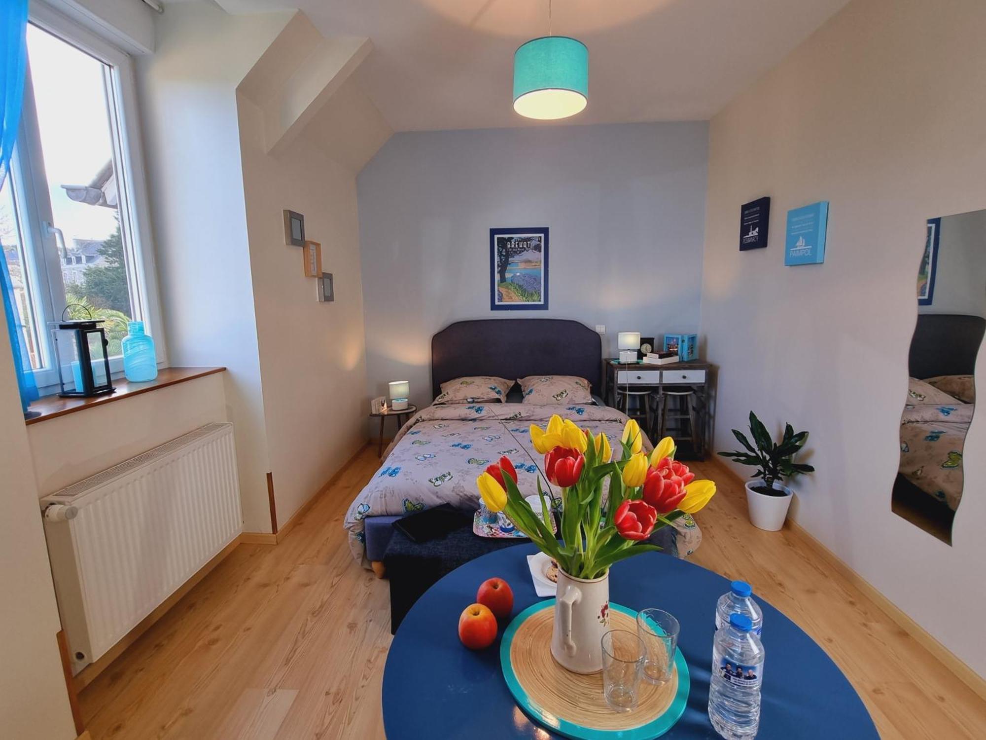 Chambres d'hôtes Le Clos de la Baie Paimpol Habitación foto